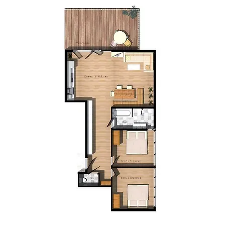 Kornberg Guetl Apartment Haus im Ennstal